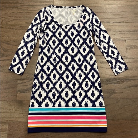 Lilly Pulitzer Dresses & Skirts - NWT Lilly Pulitzer Navy Beacon T-shirt Dress - Size XXS